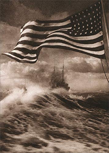 Avanti Patriotic Blank Note Cards - American Flag on Water Design, USA Collection | Perfect for Holidays, Greetings & Thank You Cards