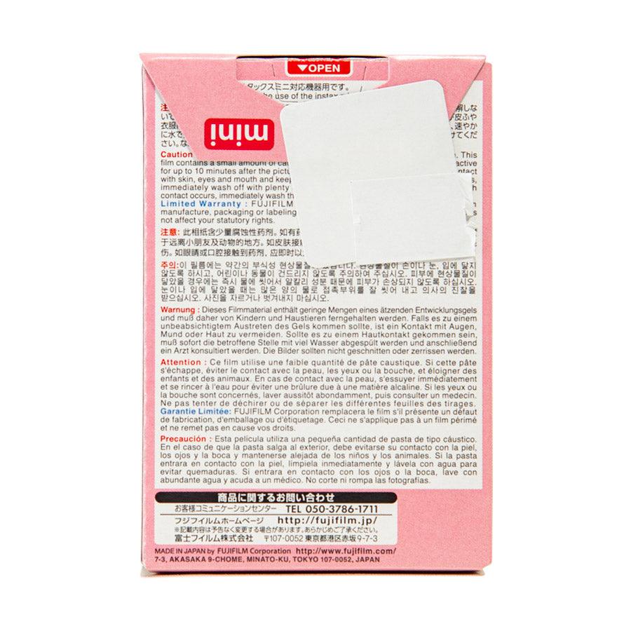 FUJIFILM Instax Mini Instant Film - Pink Lemonade Color for Instax Mini Cameras - Perfect for Parties, Travel & Scrapbooking