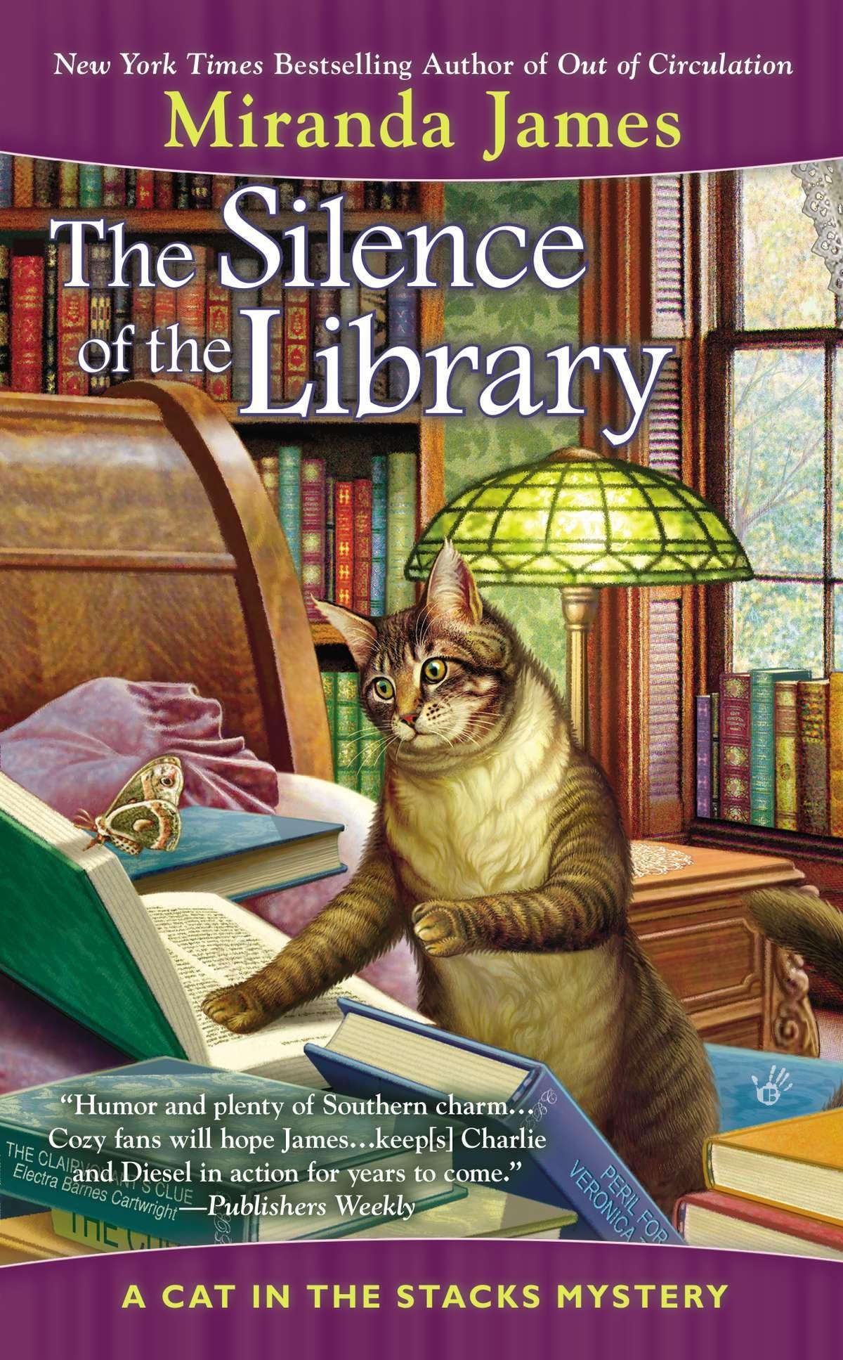 The Silence of the Library (Cat in the Stacks Mystery Book) - Cozy Mystery Novel for Book Lovers & Cat Enthusiasts, Perfect for Relaxing Evenings & Book Club Discussions