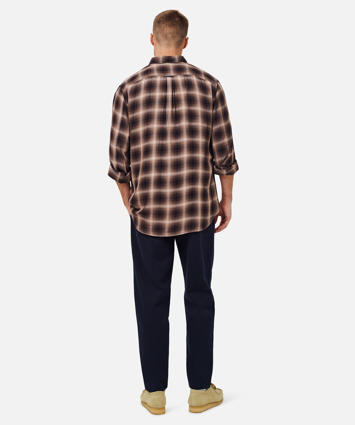 Sicario II Long Sleeve Shirt for Men - Brown Multi Color Casual Wear | Perfect for Outdoor Adventures, Travel & Street Style