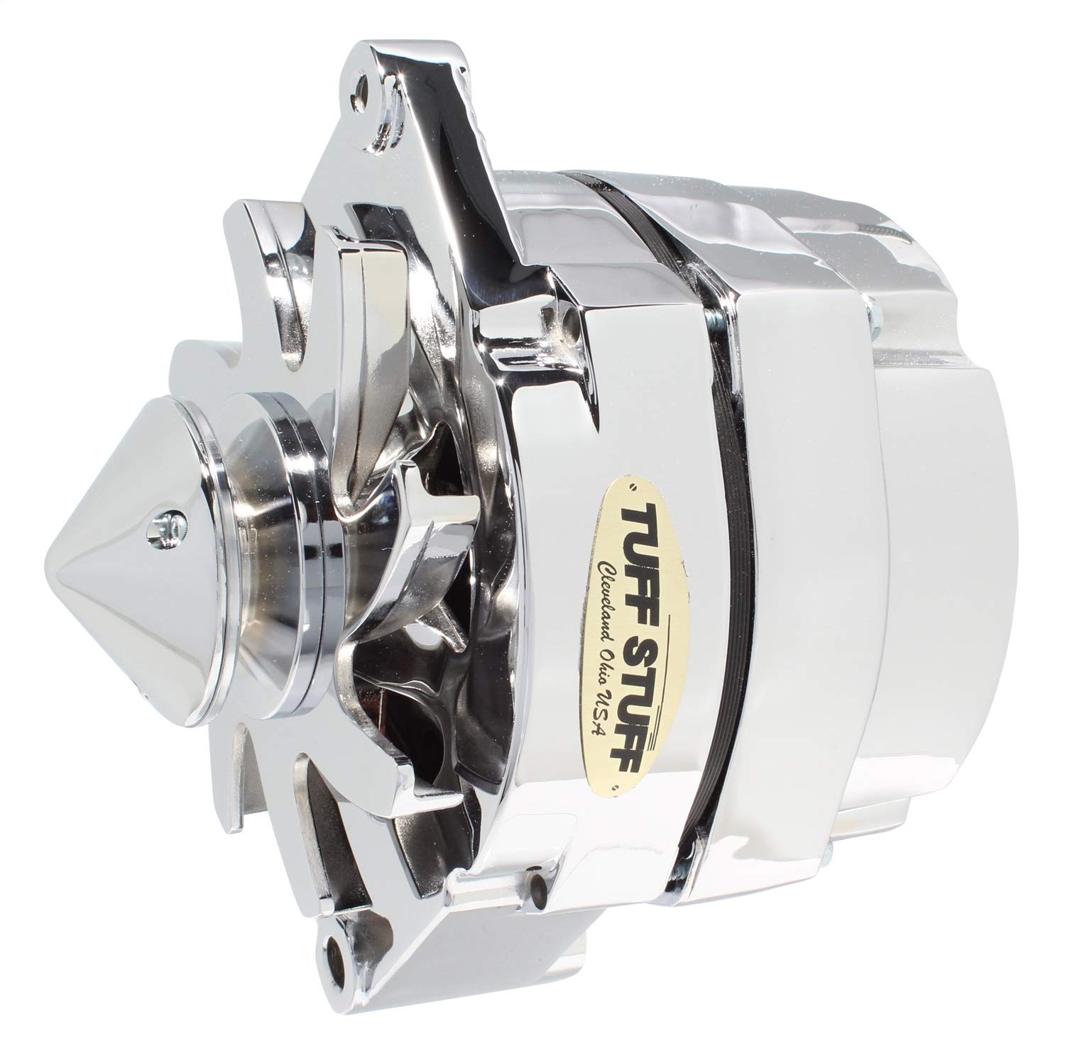 Tuff Stuff Performance 7140BBULL High Output Alternator - Compatible with Chevy, Ford, Dodge - Perfect for Off-Road, RV & Heavy-Duty Trucks