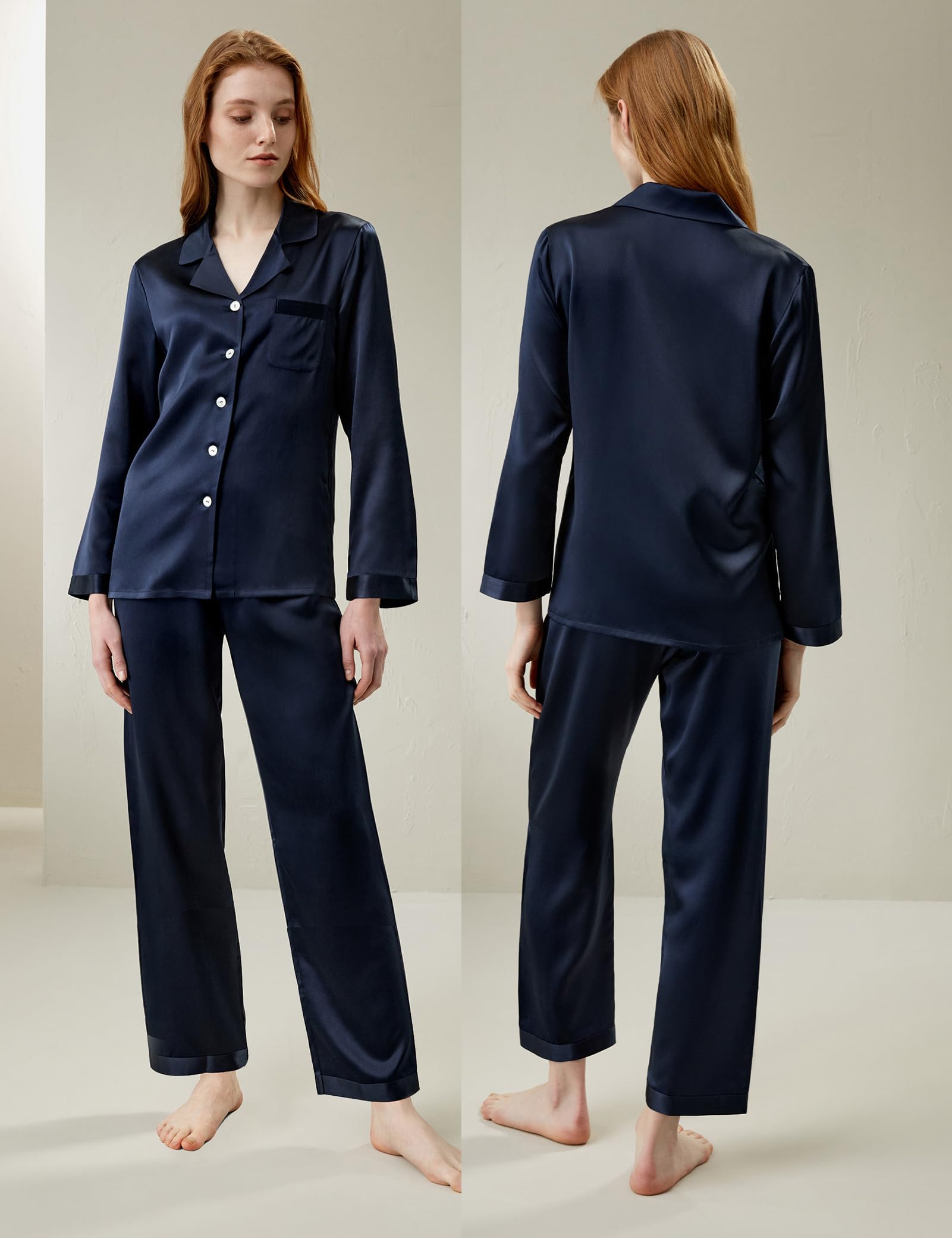 LilySilk Women's Classic Silk Blouse - Elegant & Comfortable Ladies Shirt for Work, Office, and Special Occasions