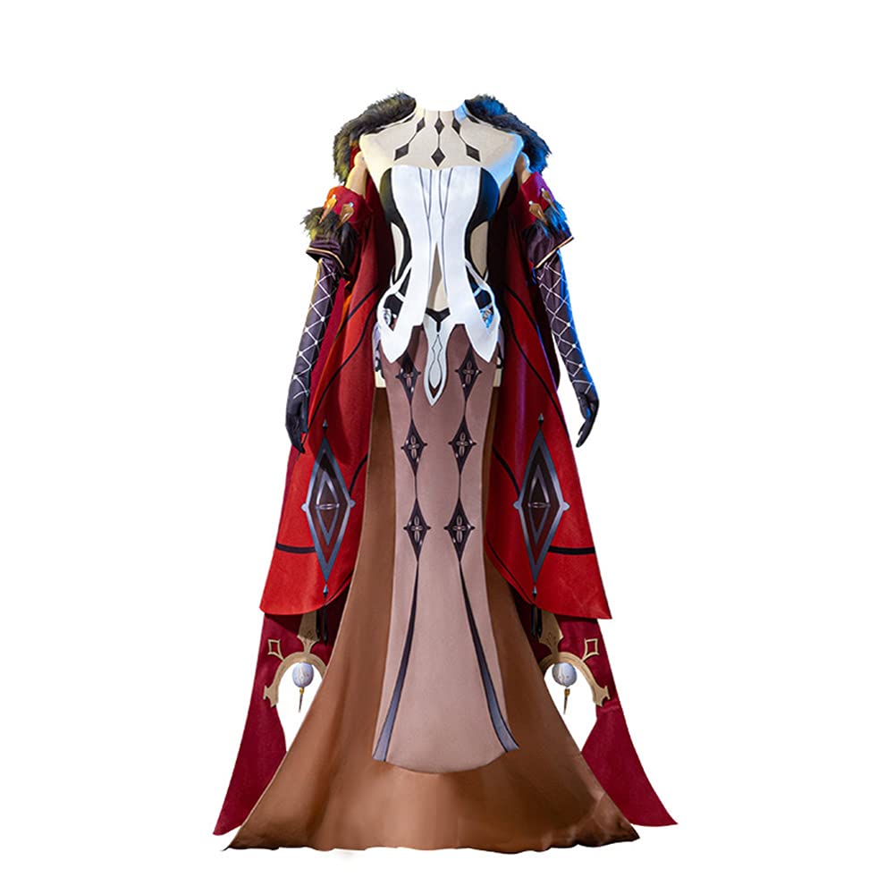 LOVIZA Genshin Impact Cosplay Costume - Premium Game Character Outfit for Halloween, Anime Conventions & Roleplay | Elegant Luxury Uniform for Cosplayers & Fans