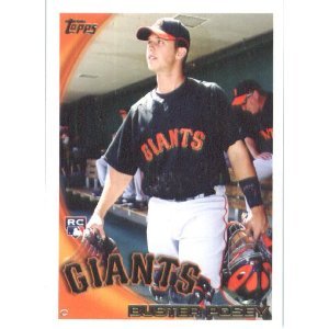 2010 Topps San Francisco Giants Complete Baseball Card Set (Series 1, 2 & Update) - 31 Cards Including Buster Posey Rookie, Tim Lincecum, Brian Wilson & Madison Bumgarner - Perfect for MLB Collectors, Sports Memorabilia Fans and Baseball Card Trading