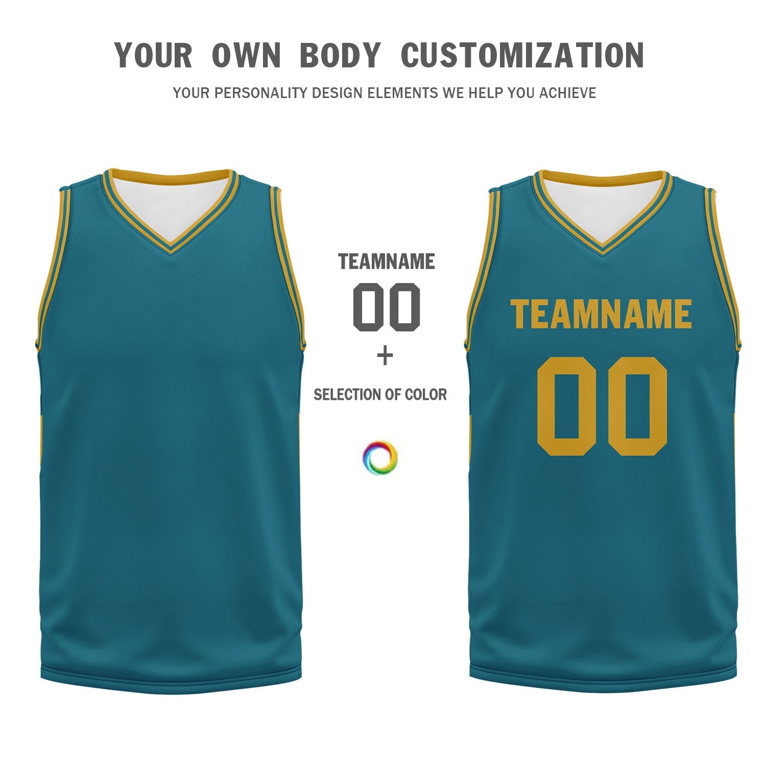 Custom Green Classic Style Basketball Jersey - BBJ01 D020105 - Breathable & Comfortable for Sports & Team Uniforms - Perfect for Games, Practice & Fan Apparel