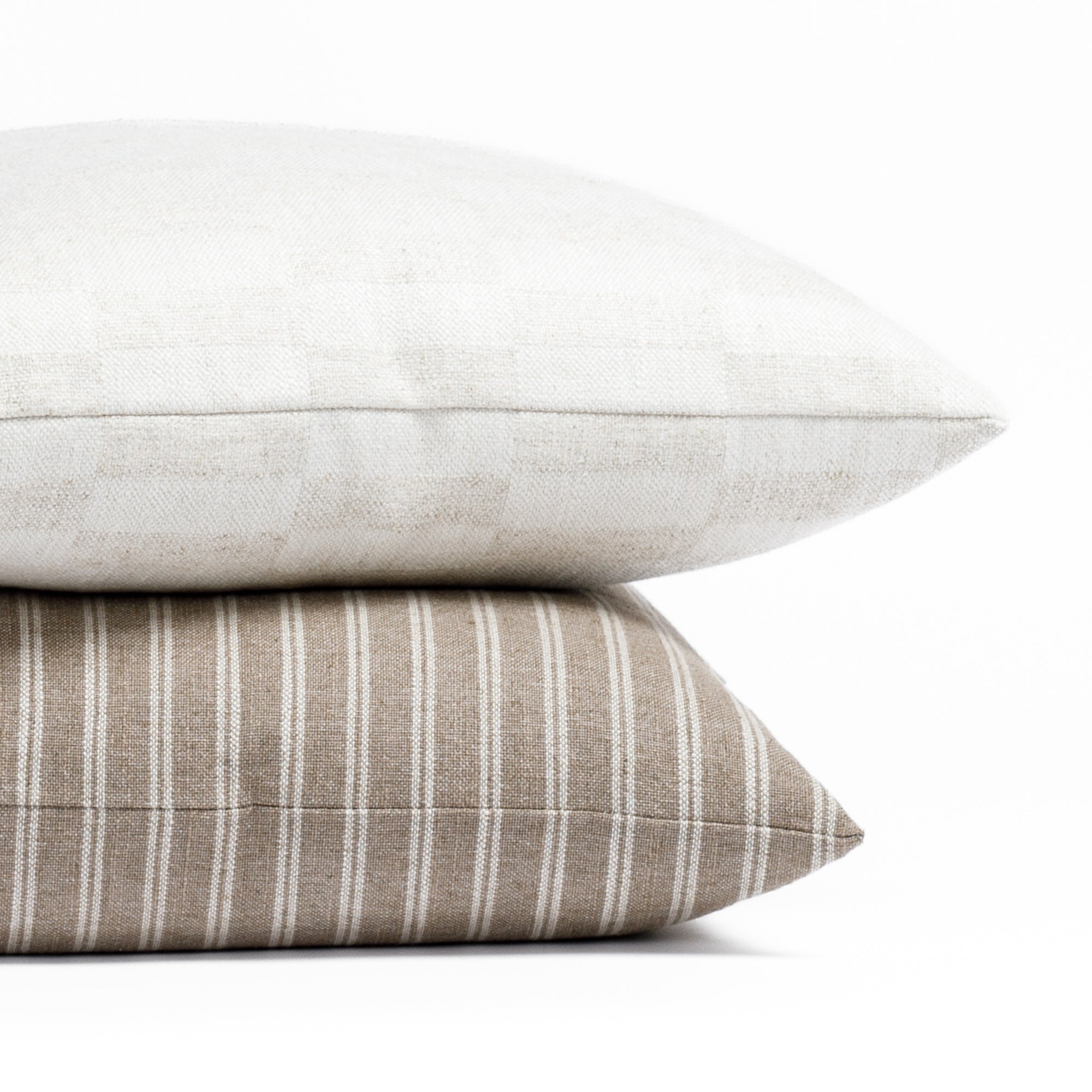Premium Webster 20x20 Decorative Throw Pillow in Buff - Soft Couch Pillow for Living Room, Bedroom & Outdoor Furniture - Perfect for Sofa, Chair & Patio Decor