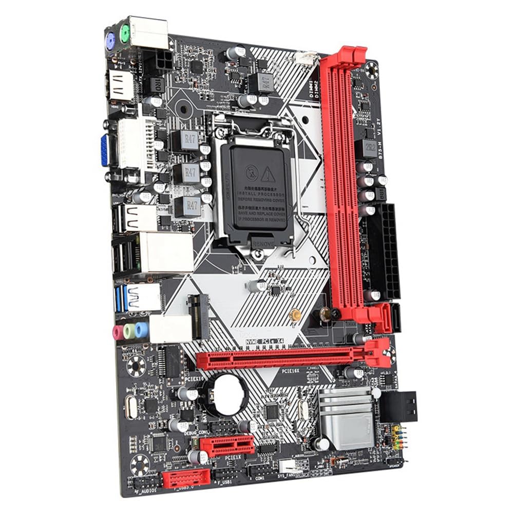 TDKFD SWDOA B75-H Desktop Motherboard with Intel Core i3-3220 CPU & 16GB DDR3 RAM (2x8GB 1600MHz) - LGA 1155 Socket, USB 3.0, SATA 3.0 for PC Builds, Gaming & Office Workstations