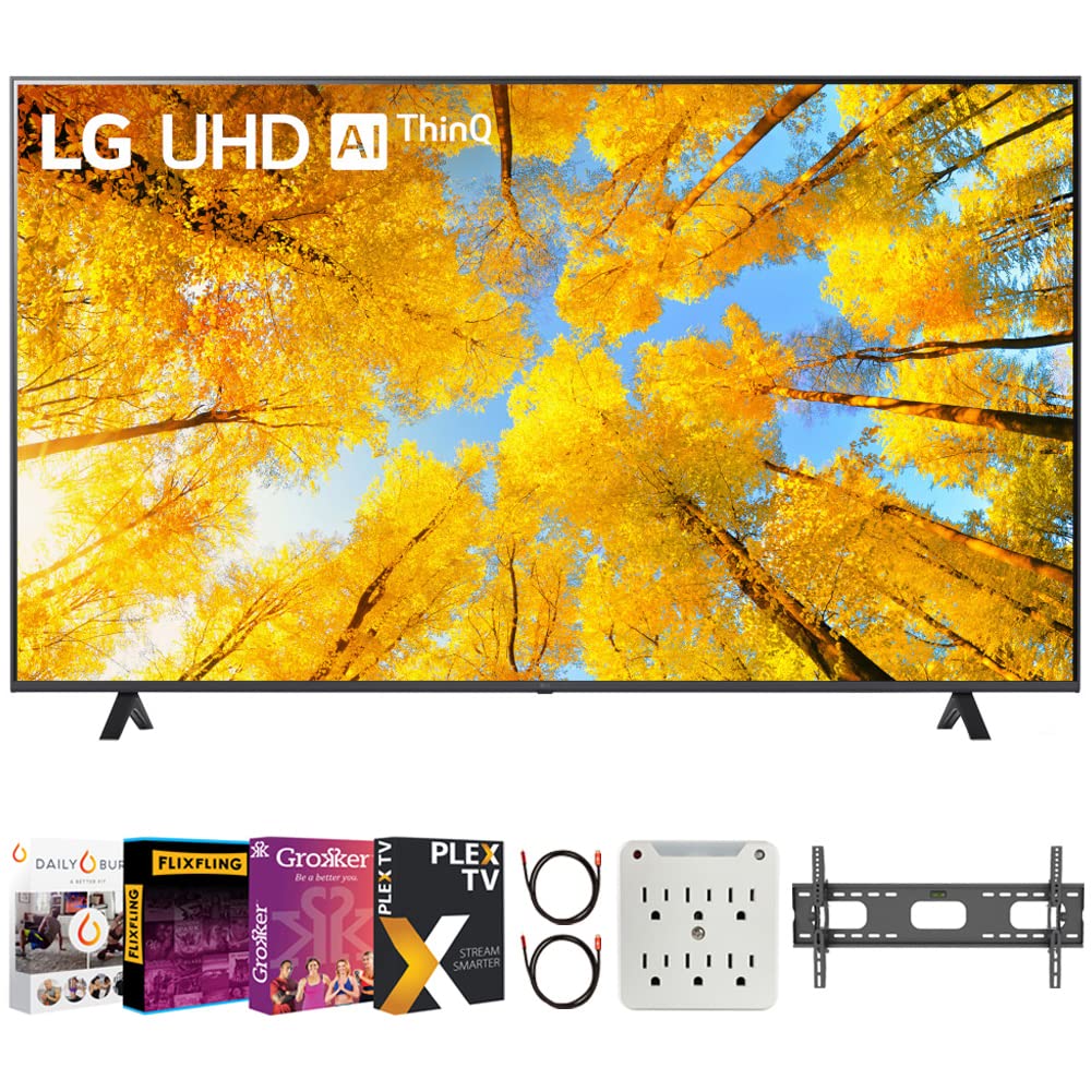 LG UQ7590PUD 75-Inch 4K UHD Smart TV with HDR | Alexa Built-in | Movies Streaming Pack | Perfect for Home Theater & Living Room Entertainment