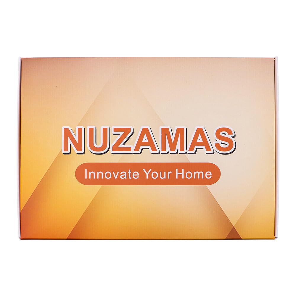 2 Pack NUZAMAS 304 Stainless Steel Glass Door Locks - Floor Latch Lock & Bolt Ground Lock for Bathroom, Toilet & Shop Frameless Glass Doors (Square Design) - Secure Privacy for Home, Office & Commercial Spaces