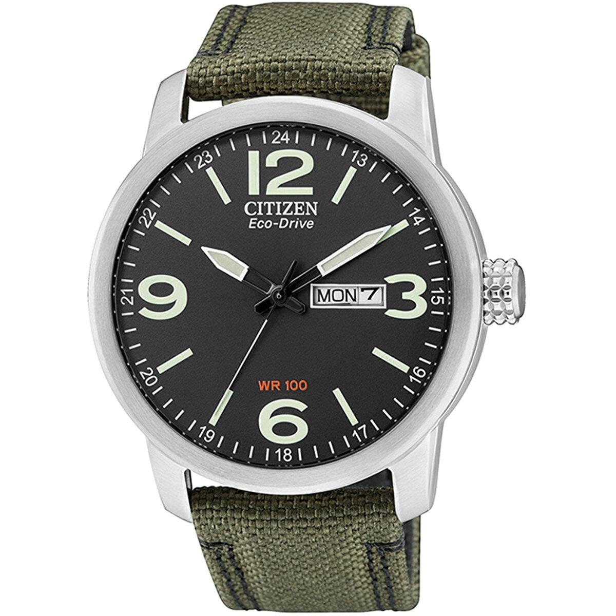 Citizen BM8470-11EE Men's Eco-Drive Stainless Steel Watch - Waterproof Chronograph for Business, Casual & Outdoor Activities
