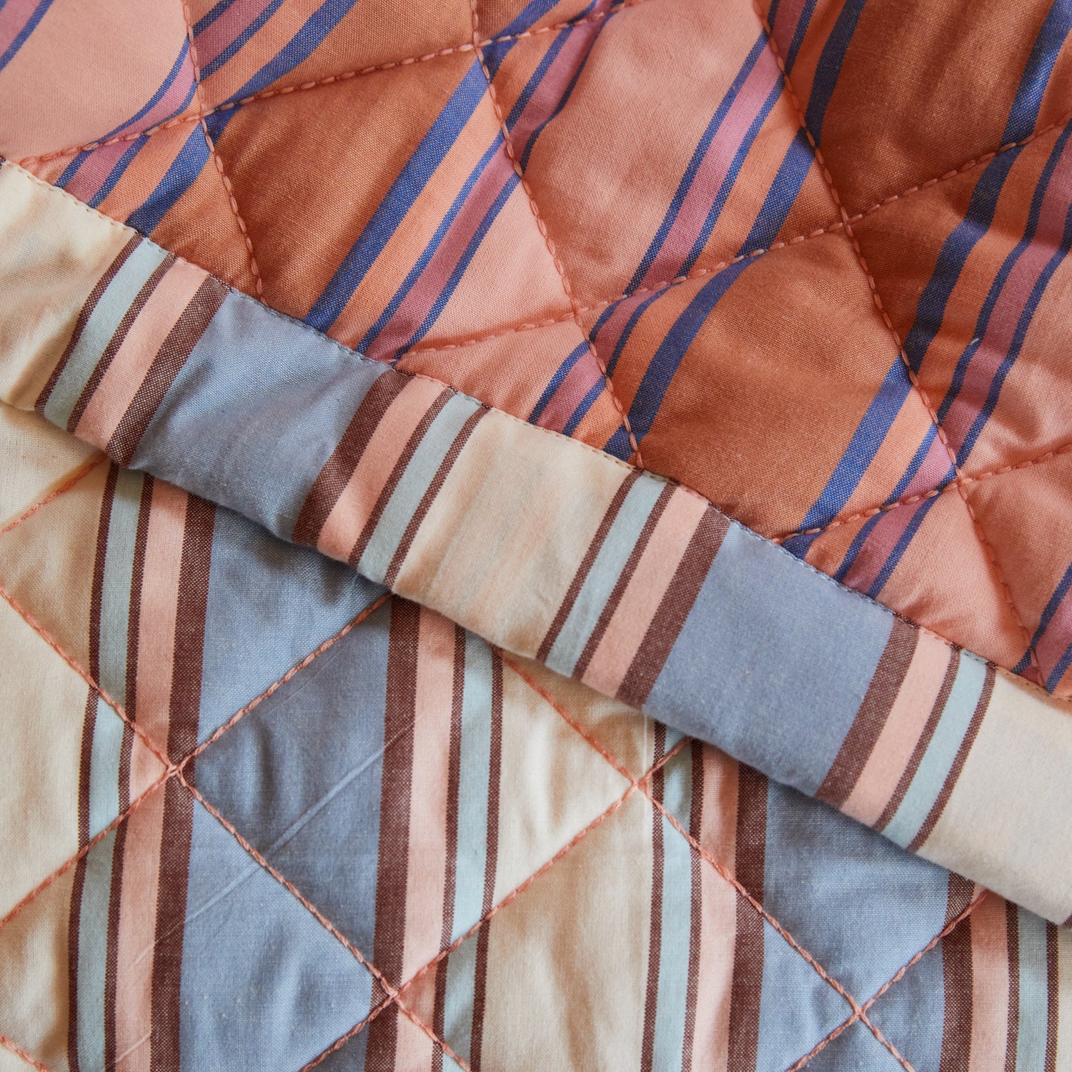 Samode Stripe Coverlet - Soft & Lightweight Bedspread for All Seasons | Perfect for Bedroom, Guest Room, and Dorm Decor