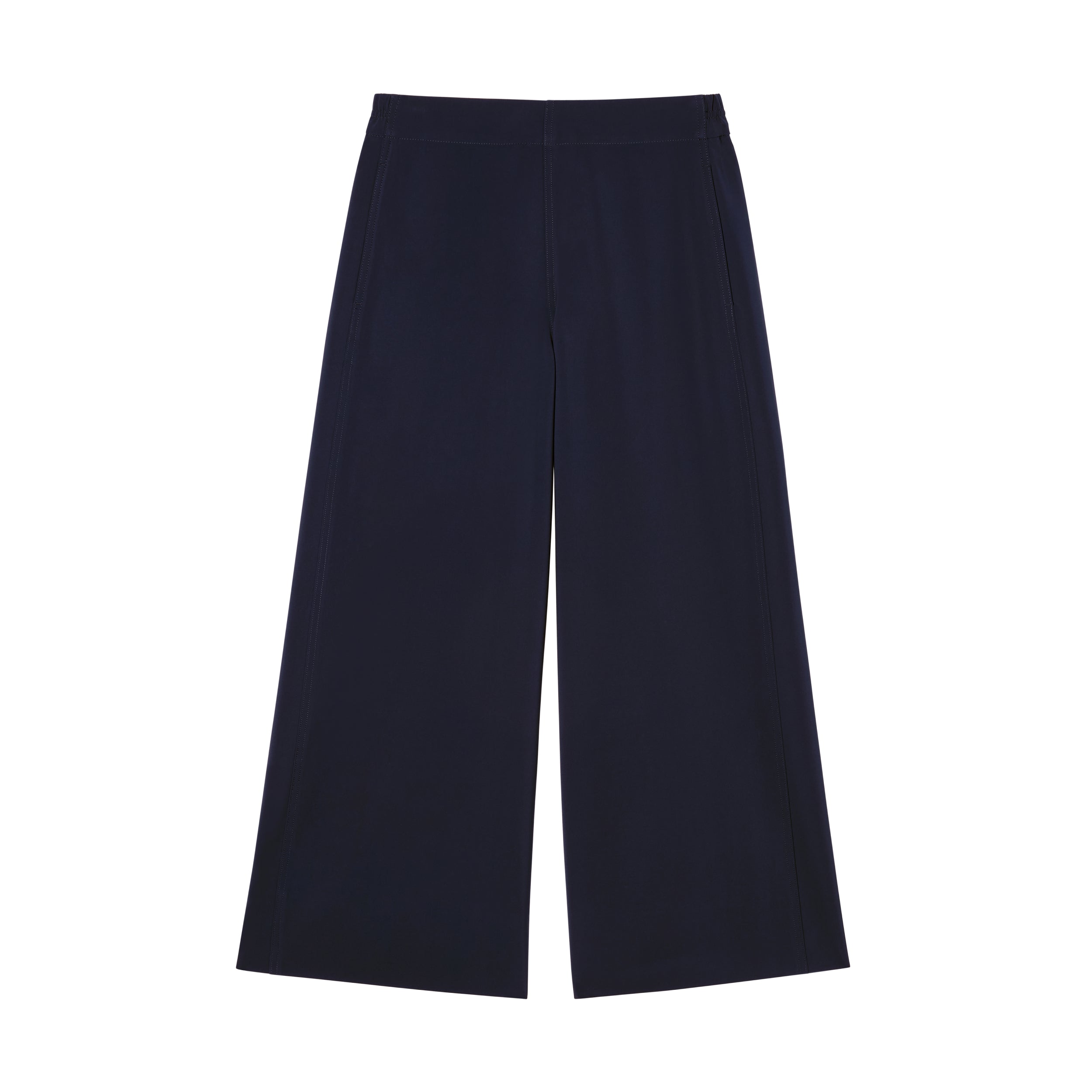 Elena Travel Culotte Pants - OrigamiTech Wrinkle-Free Dark Navy for Women | Perfect for Business Trips & Casual Outings