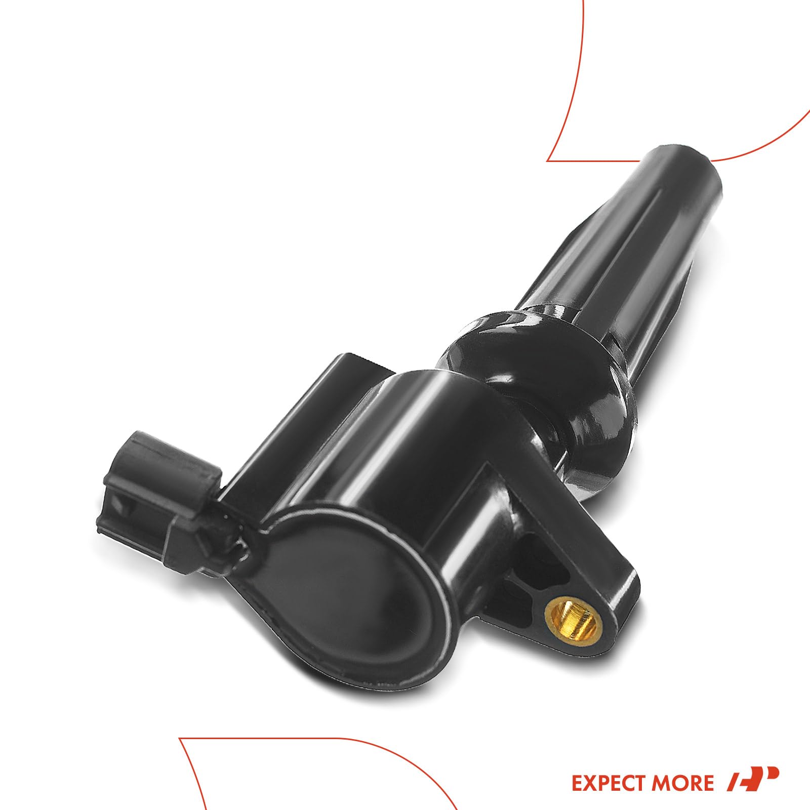 Premium Ignition Coil Pack Compatible with Ford Focus 2003-2011, Escape 2005-2008, Mazda 6 2005-2005 & More - 2.0L 2.3L Engine Replacement Part - Perfect for Engine Misfire Repair & Performance Upgrade