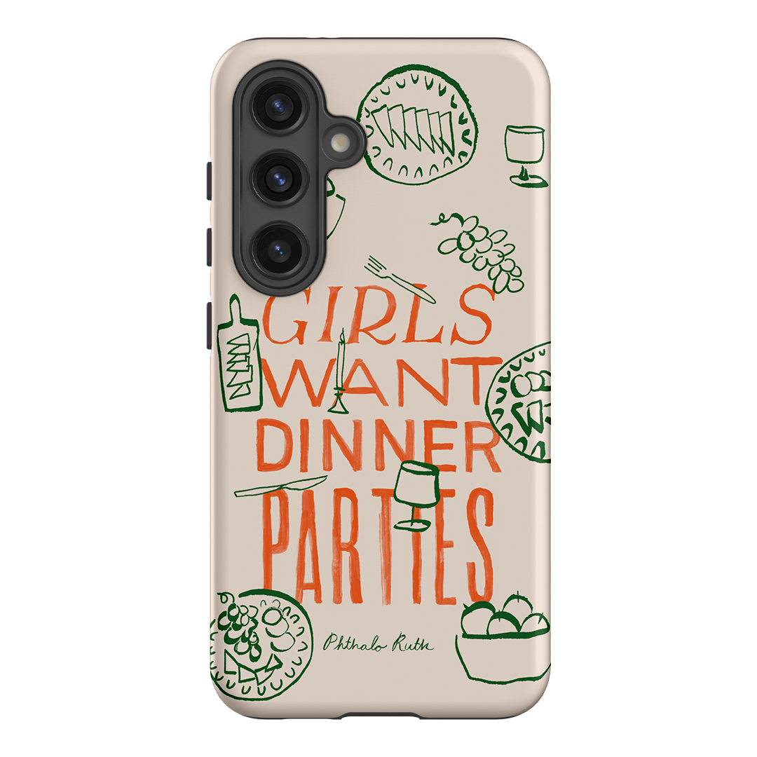 Stylish & Durable Dinner Party Phone Case - Trendy Protective Cover for iPhone & Android - Perfect for Parties, Events & Social Gatherings