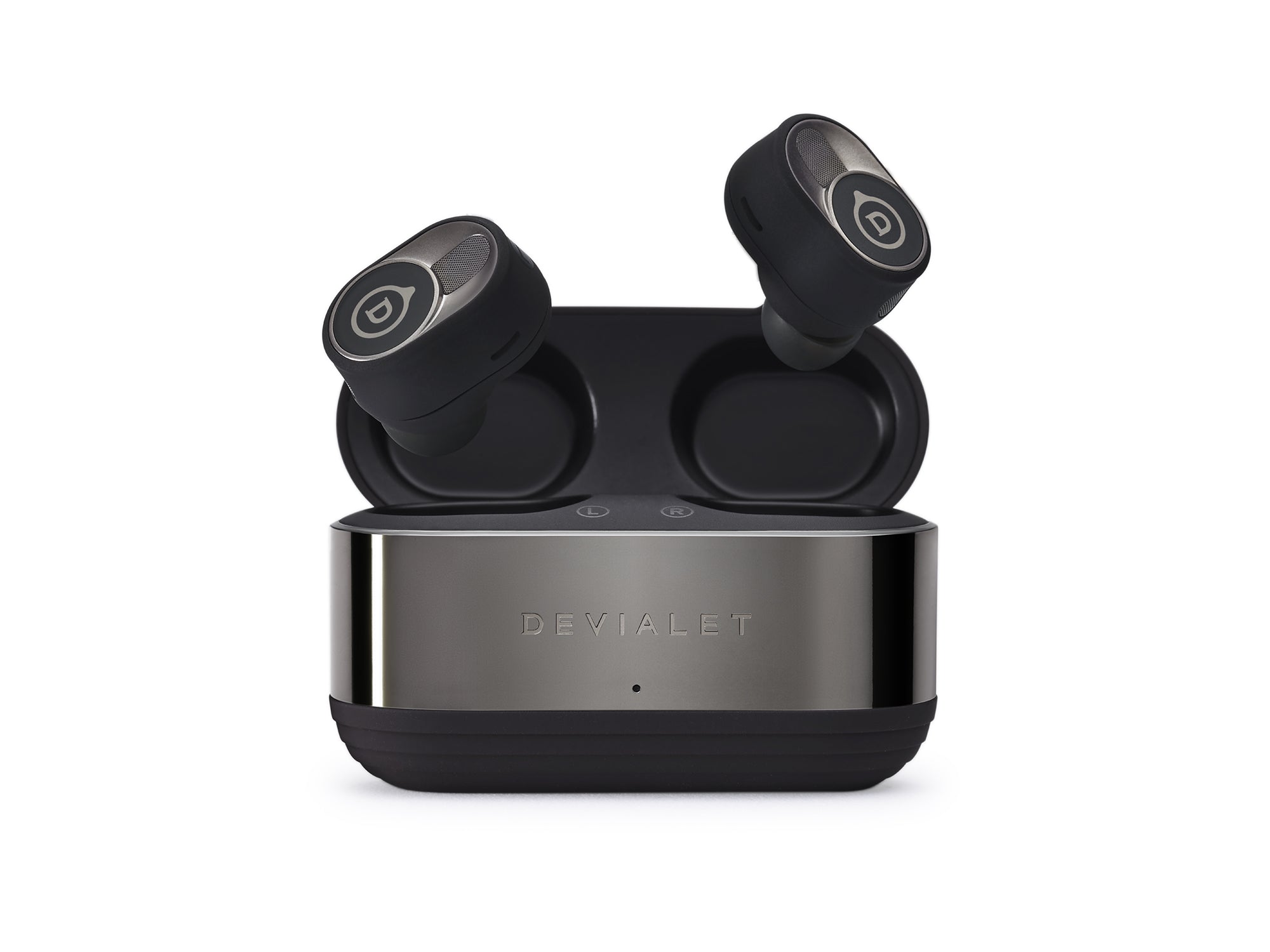Devialet Gemini II Wireless Earbuds - Premium Noise Cancelling Bluetooth Headphones for iPhone & Android | Perfect for Travel, Workouts & Commuting