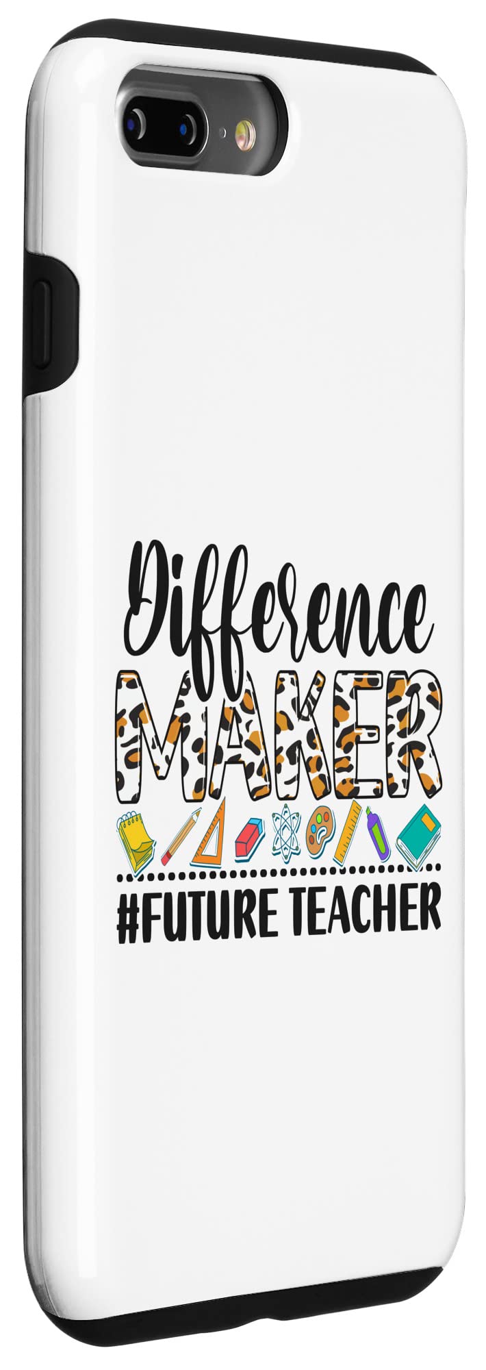 iPhone 7 Plus/8 Plus Phone Case - Durable Protective Cover for Teachers & Students | Perfect for Classroom, School & Daily Use