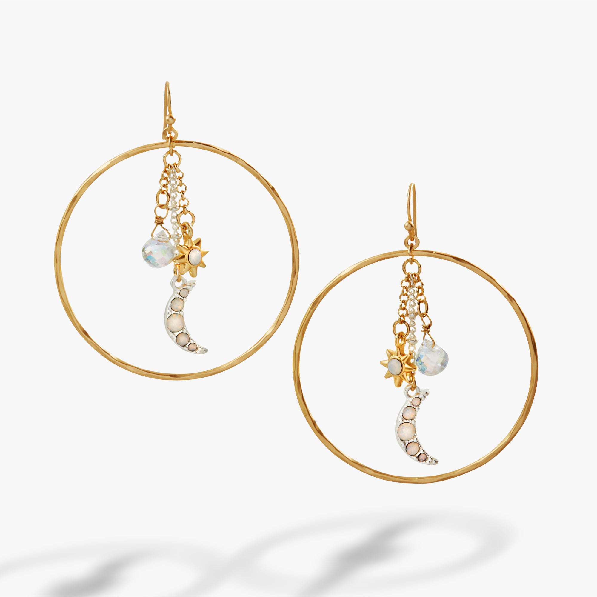 Moon and Star Earrings for Women - Elegant Celestial Jewelry for Parties, Festivals & Everyday Wear