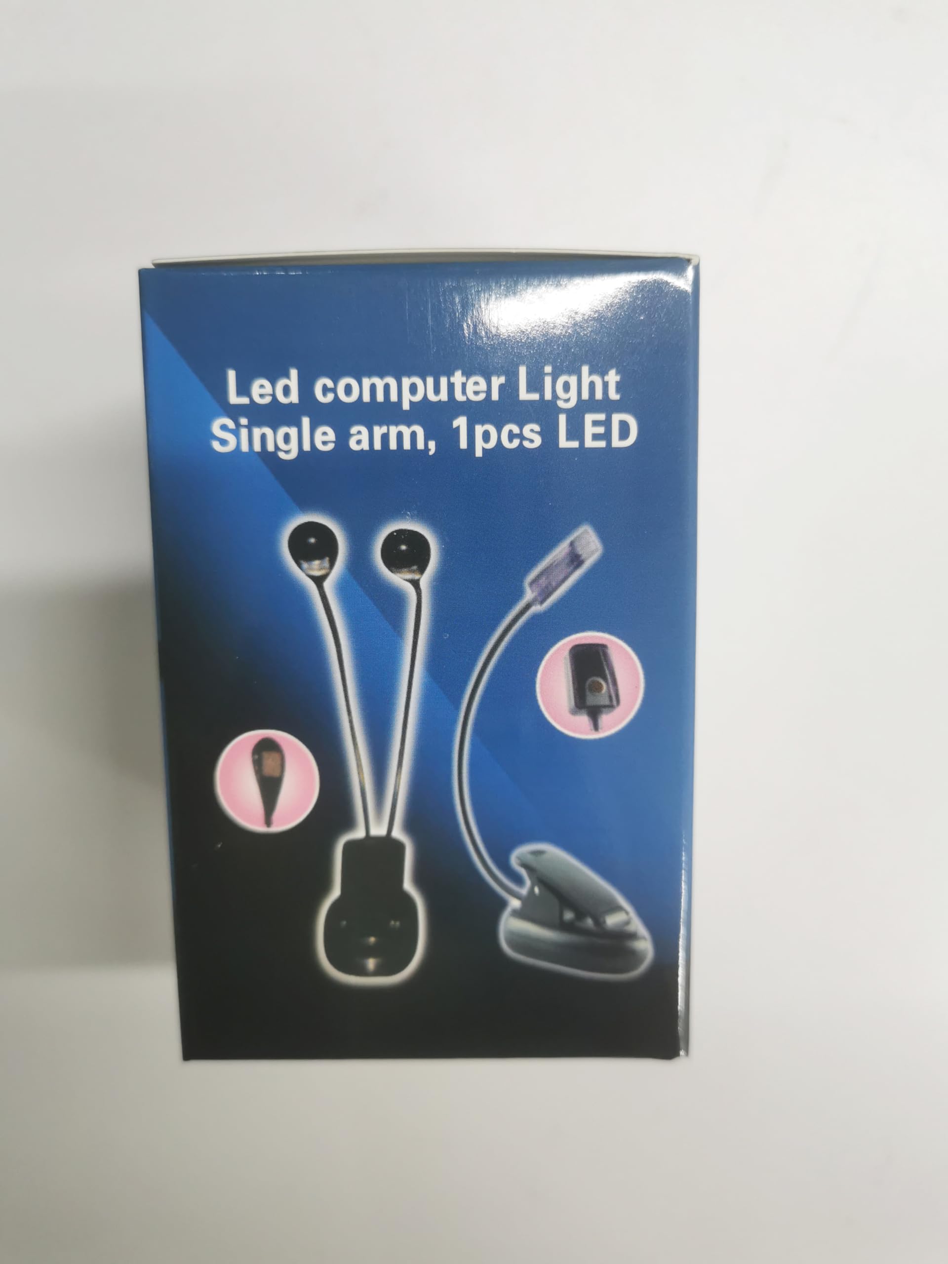 8LED Dimmable Rechargeable Book Light with 2 Adjustable Arms & 5 Lighting Modes - Clip On Reading Light for Books, Music Stands, Bedside & Travel - Perfect for Night Reading, Studying & Camping (Battery Included)