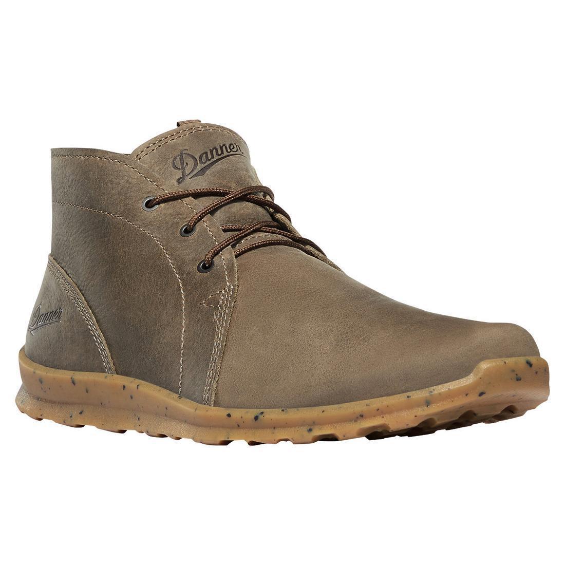 Men's Forest Chukka Boots - Waterproof Leather Hiking Shoes for Outdoor Adventures | Bracken Color