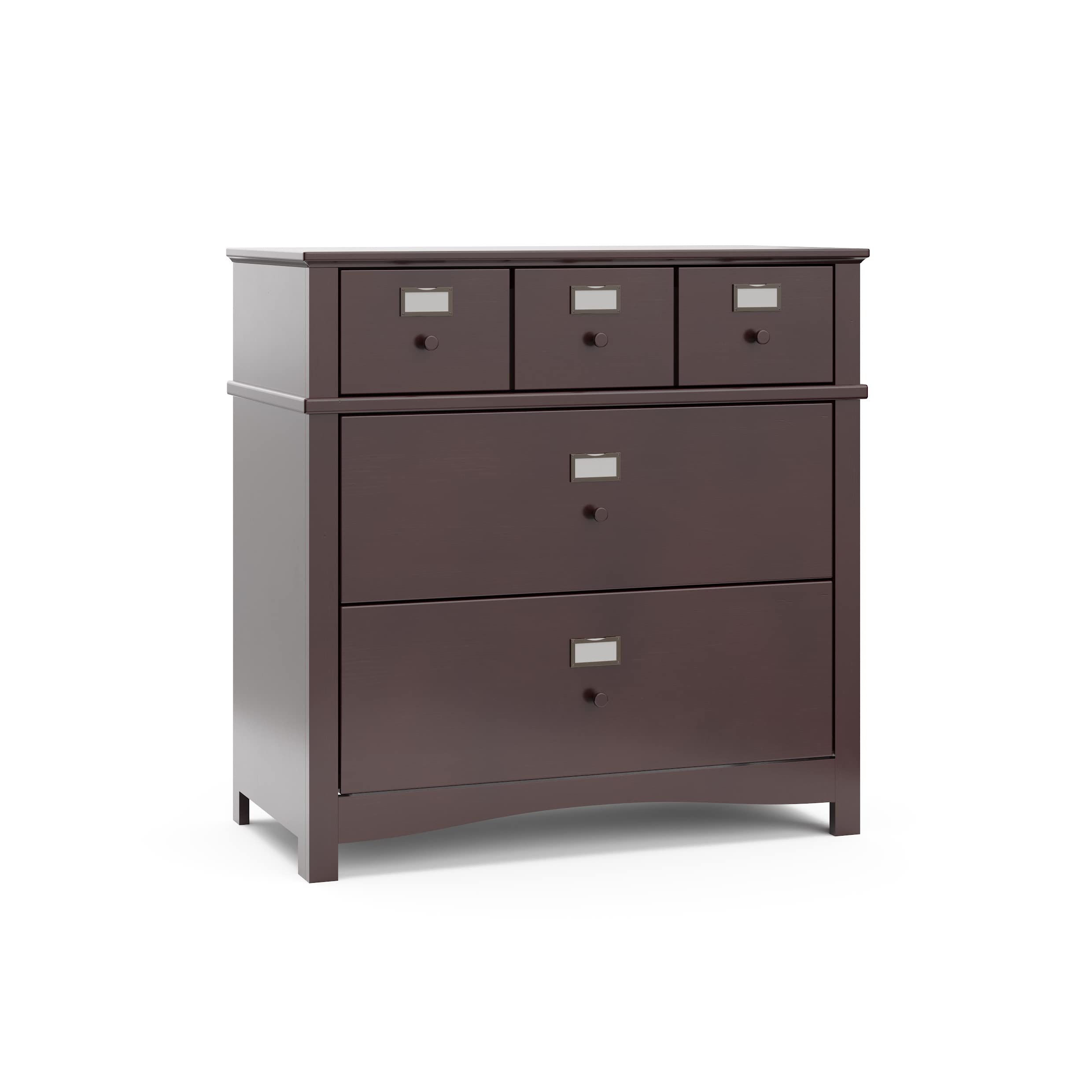 Graco Clara Customizable 3-Drawer Dresser for Nursery - GREENGUARD Gold Certified, Kids Dresser with Drawer Organizer, Sturdy Chest of Drawers for Baby Clothes & Nursery Storage | Perfect for Toddler Rooms & Daycare Organization