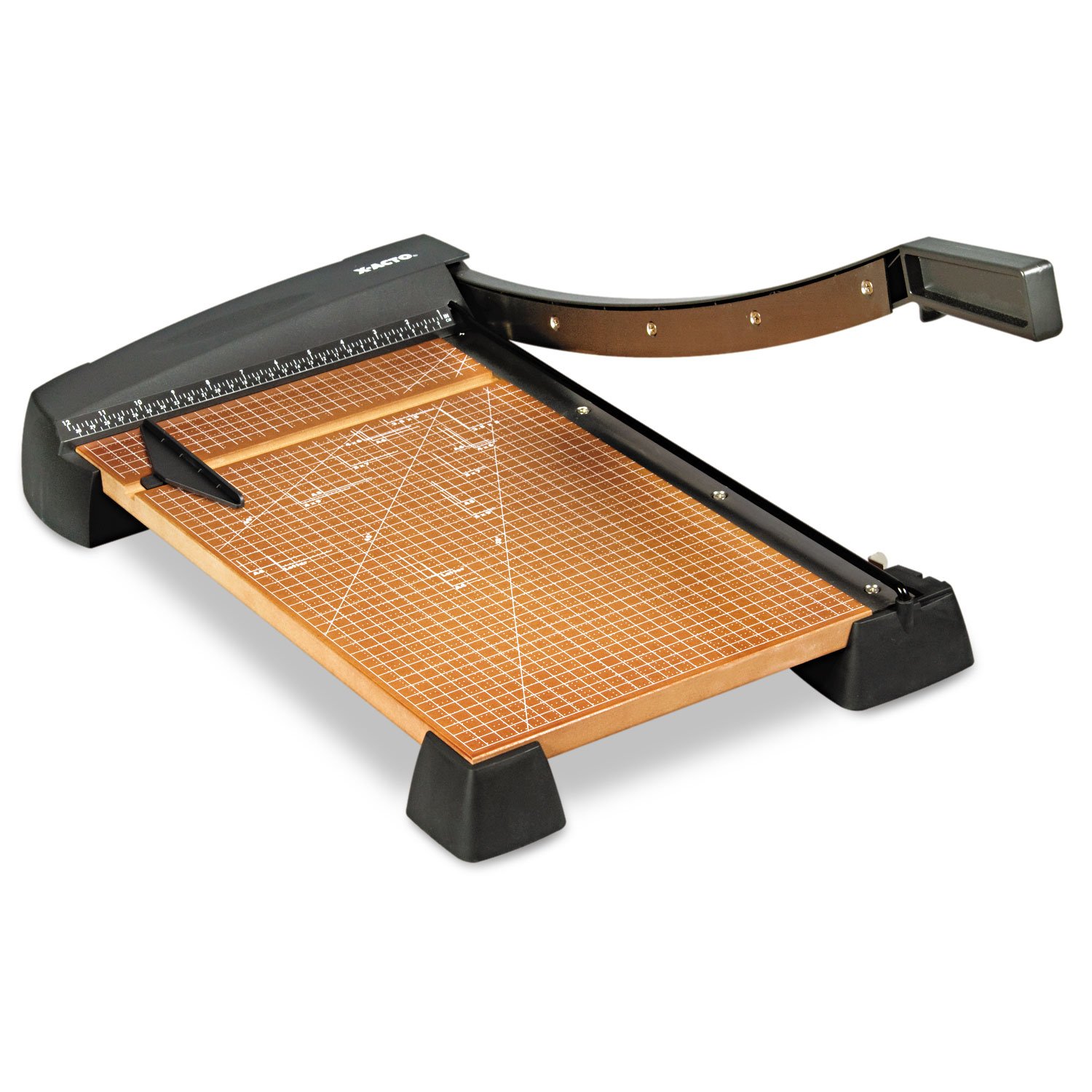X-ACTO Heavy Duty 18 Inch Wood Base Paper Trimmer - Precision Cutting for Scrapbooking, Crafting & Office Use - Durable Guillotine Style Cutter for Cardstock, Photos & Documents