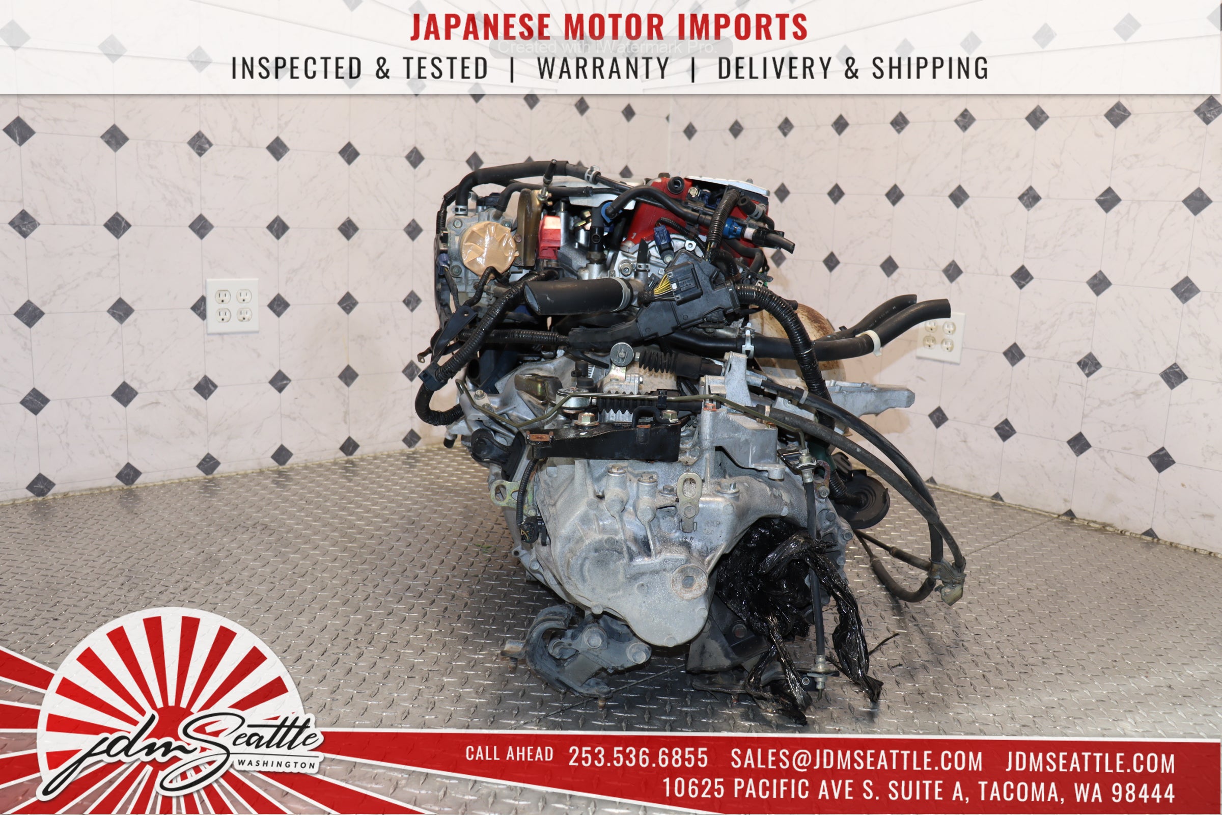 JDM K20A CL7 EURO R iVTEC 2.0L Engine with 6-Speed LSD Manual Transmission - High Performance Swap for Honda Civic, Integra, RSX | Racing & Street Tuning