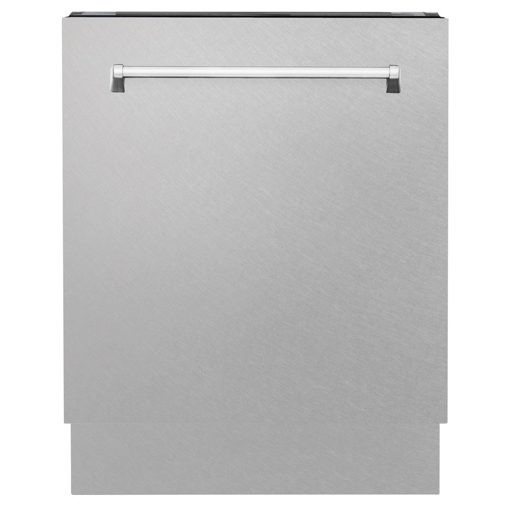 ZLINE 48-Inch Professional Kitchen Package - Stainless Steel Dual Fuel Range, Ducted Range Hood & Tall Tub Dishwasher Set for Modern Home Cooking & Entertaining