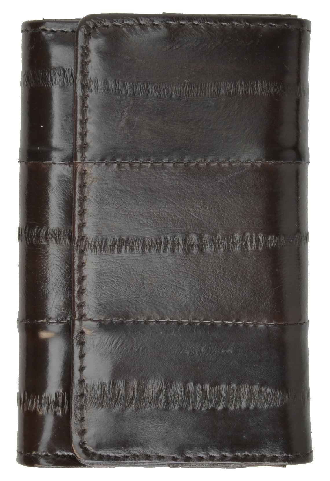 Premium MARSHAL Eel Skin Leather Key Case Wallet - Slim Soft Key Holder for Men & Women - Perfect for Home, Office, Car Keys Organization