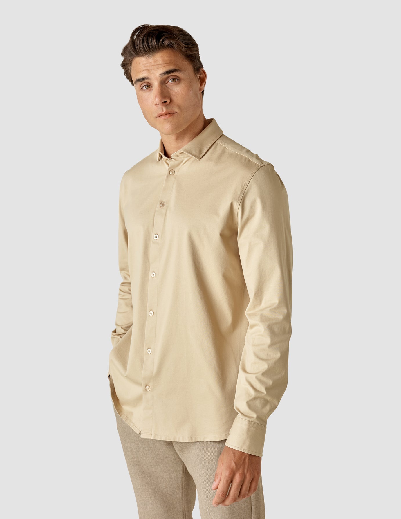 Classic Sahara Regular Fit Shirt for Men - Comfortable Casual & Business Wear - Perfect for Office, Dates & Outdoor Activities