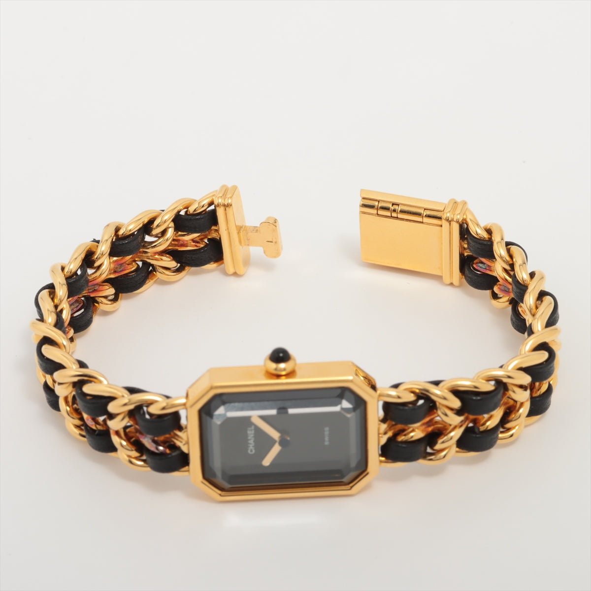 Chanel Première Luxury Women's Watch - Large Size Gold-Tone Stainless Steel Bracelet - Perfect for Evening Events & Special Occasions