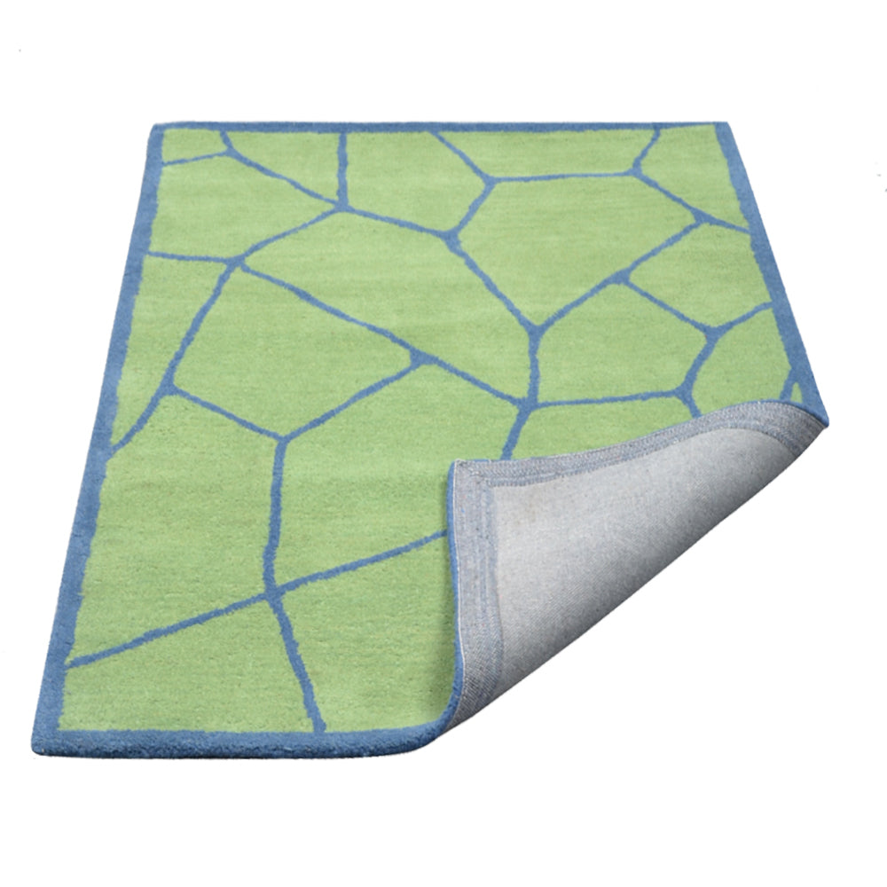 Hand Tufted Wool Area Rug - Sanaa Collection | Soft & Durable Non-Slip Living Room Carpet | Perfect for Bedroom, Nursery & Home Decor