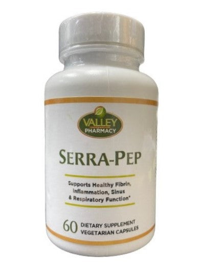 VIP Serra Pep 60 Capsules - Premium Serrapeptase Enzyme Supplement for Joint & Inflammation Support - Supports Respiratory Health & Recovery - Ideal for Active Lifestyles & Post-Workout Recovery