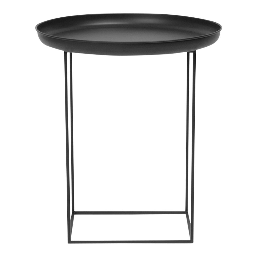 Nørr11 Design House Duke Side Table - Modern Scandinavian Coffee Table for Living Room, Bedroom & Office - Stylish End Table with Wooden Frame & Metal Legs - Perfect for Home Decor & Small Spaces