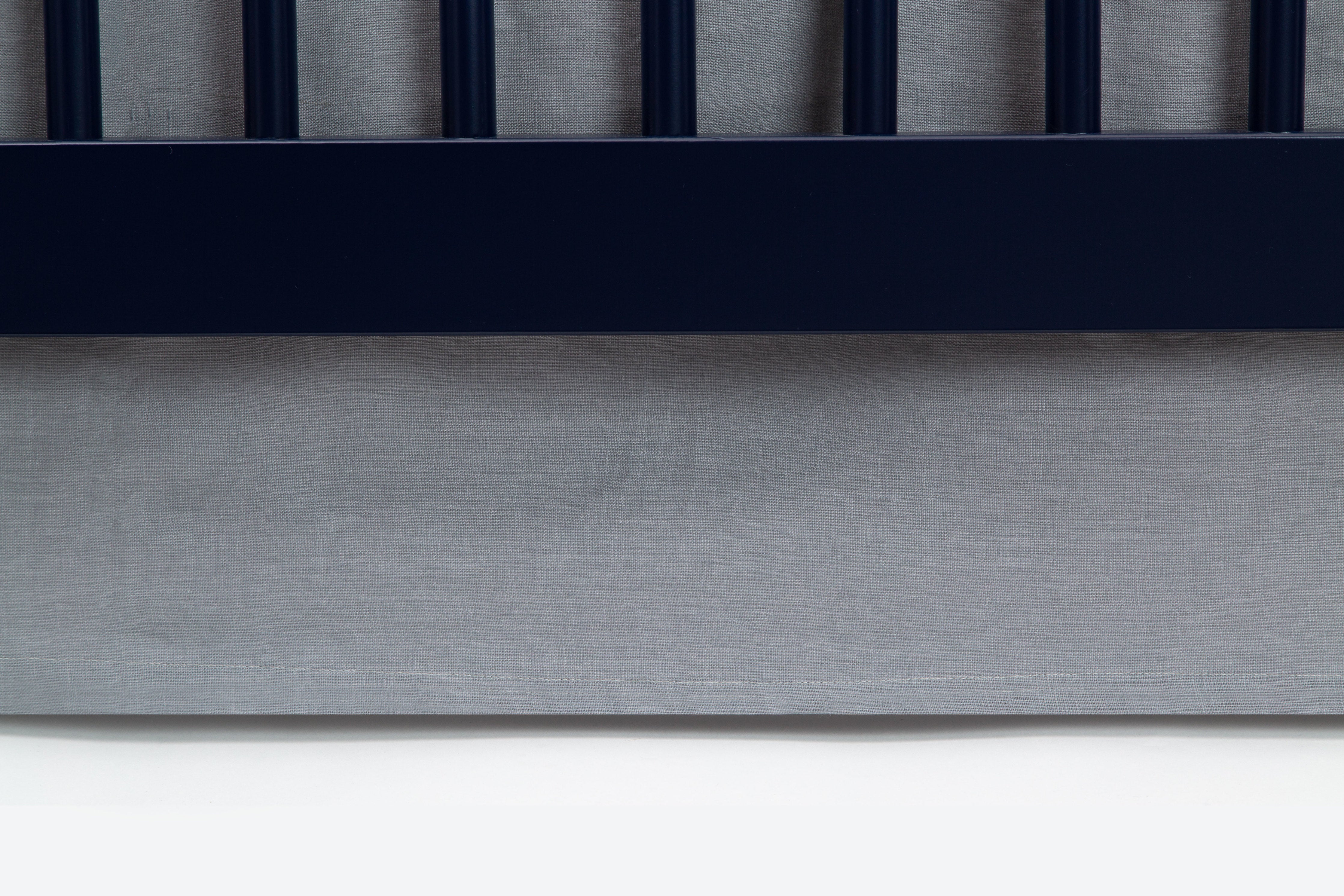 BabyGap Linen Crib Skirt - Soft & Breathable Nursery Bedding for Boys & Girls - Perfect for Cribs, Toddler Beds & Nursery Decor