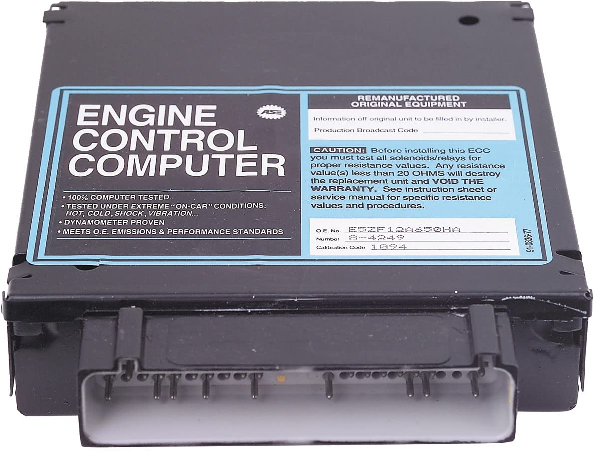 Cardone 78-4249 Remanufactured ECM Engine Control Module for Ford Vehicles - Perfect for Engine Performance & Replacement Needs