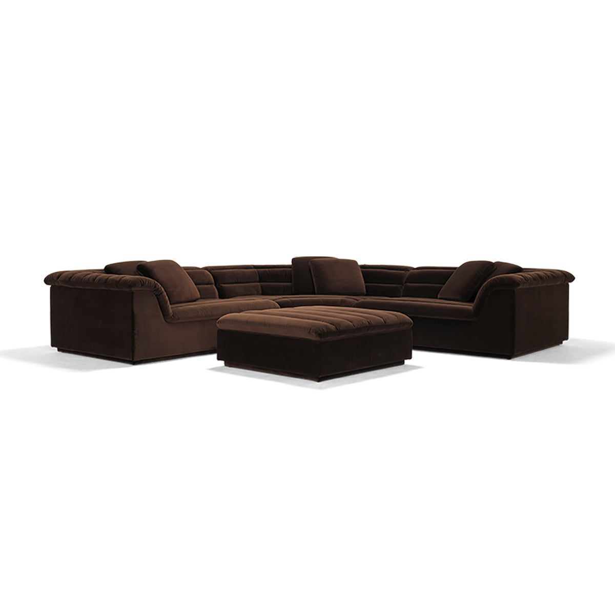 3 Piece Modular Sofa Set - Modern Floating Design (Avalon Piccolo) for Living Room, Lounge & Office Spaces