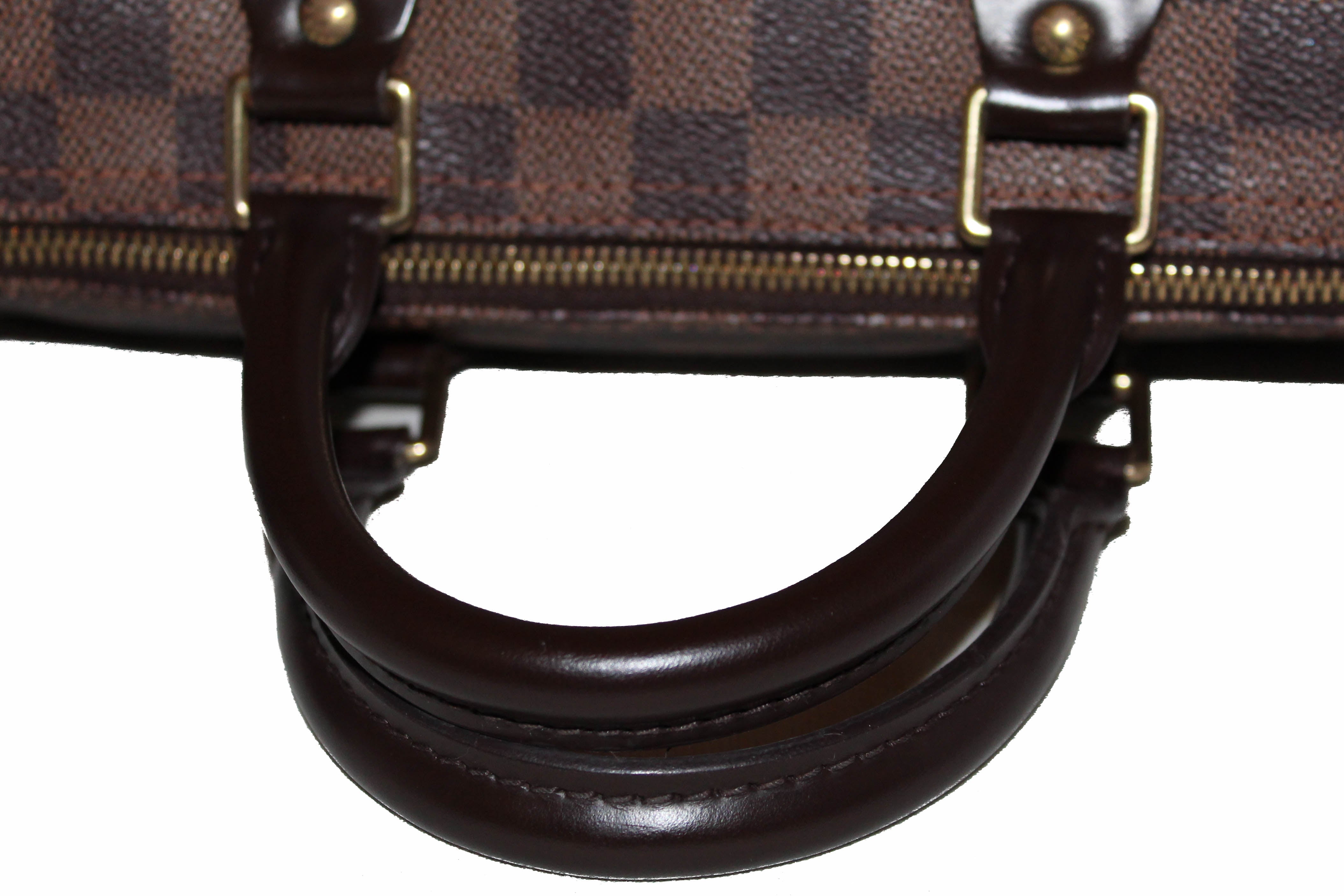 Authentic Louis Vuitton Damier Ebene Speedy 25 Handbag - Luxury Crossbody Purse for Women, Perfect for Travel, Work & Everyday Use