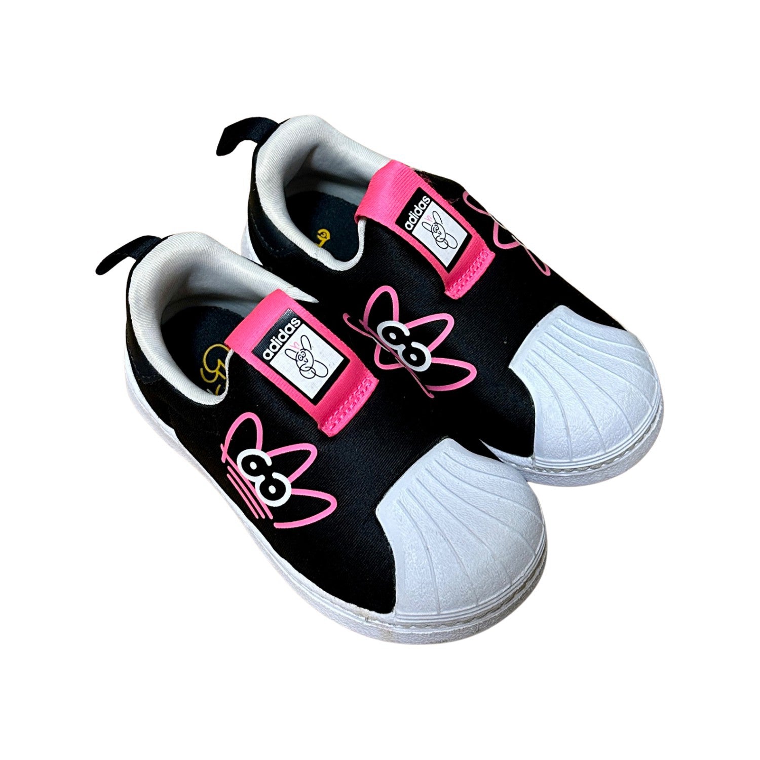 Adidas Slip-On Sneakers for Women - Comfortable Casual Shoes EU Size 25 (US 7) - Perfect for Walking, Travel & Everyday Wear