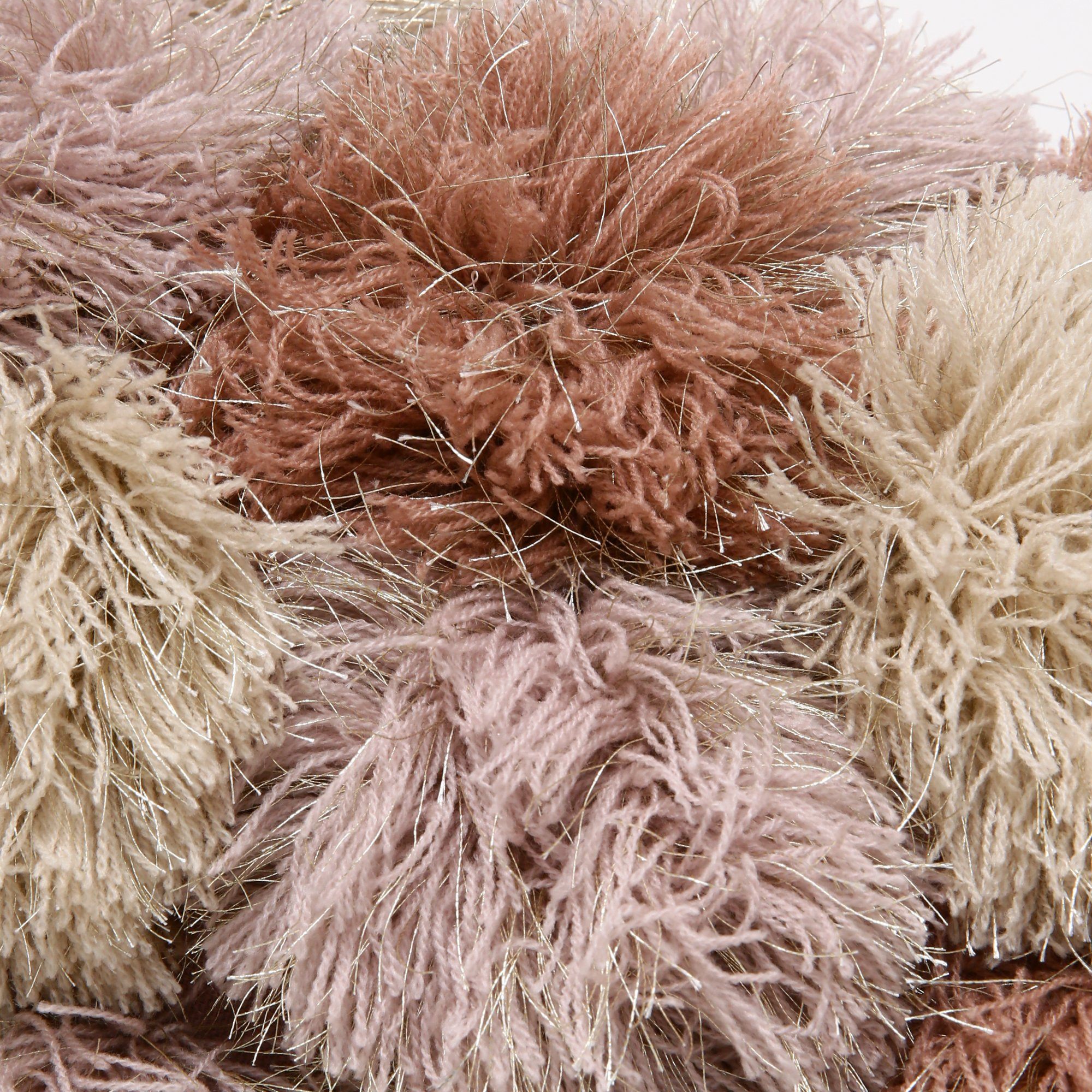 3D Applique Pompom Cushion Cover 25