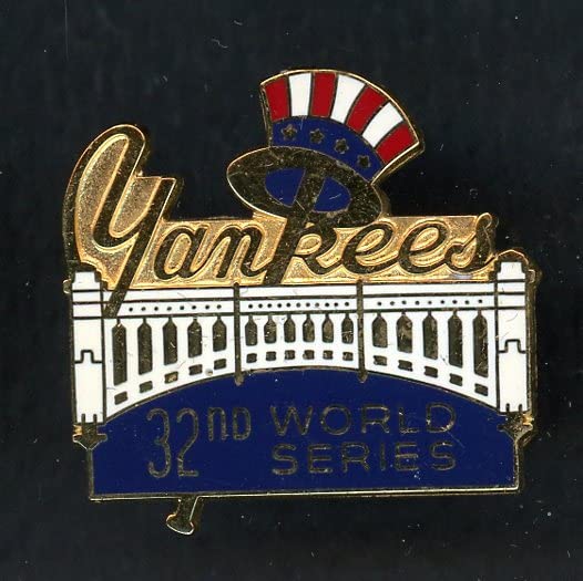 1978 World Series Press Pin - New York Yankees Collectible Memorabilia 427221 by Kit Young Cards - Perfect for Baseball Fans, Vintage Collectors & Sports Memorabilia Displays