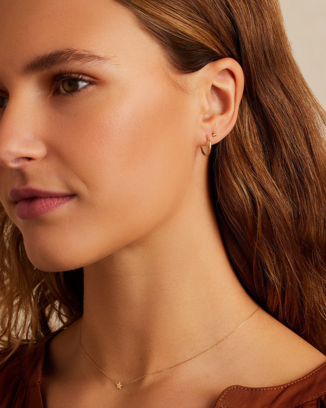 14K Gold Classic Huggie Hoop Earrings for Women - Elegant & Hypoallergenic Jewelry for Everyday Wear & Special Occasions