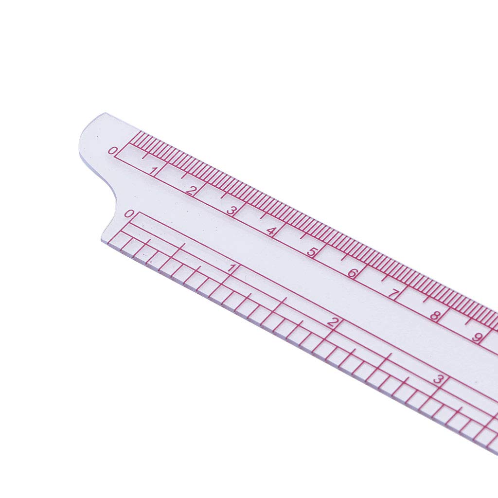 Plastic Sewing Square Ruler - Professional Tailor Measuring Tool for DIY Craft, Quilting & Dressmaking - Perfect for Fabric Cutting, Pattern Making & Sewing Projects