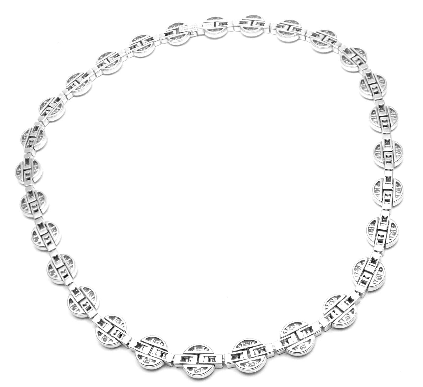 Authentic Cartier Orissa 18K White Gold Diamond Necklace with Certificate & Box - Luxury Jewelry Gift for Women, Perfect for Weddings, Anniversaries & Special Occasions