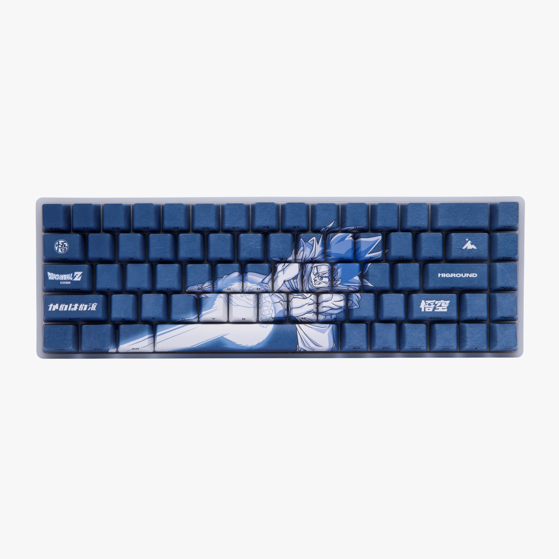 DBZ x HG Basecamp 65 Mechanical Keyboard - Goku Themed Custom Gaming Keyboard with RGB Backlight | Perfect for Anime Fans, Esports & Office Work