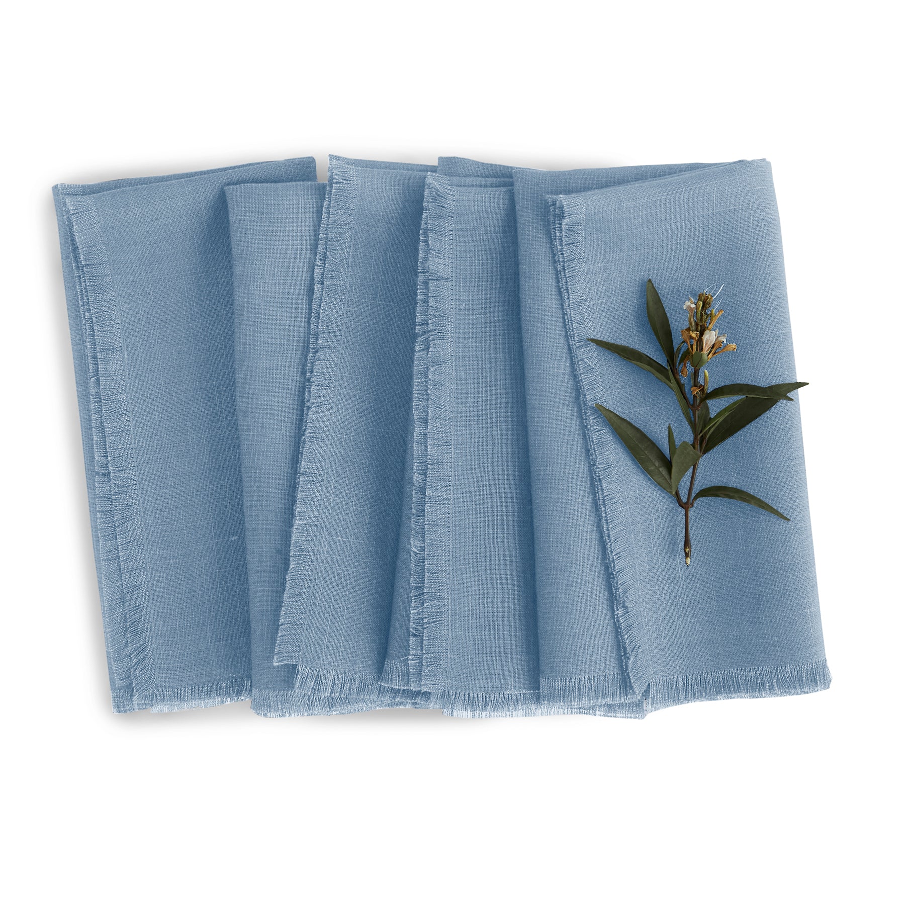 Elegant Fringe Napkins Set of 4 - Premium Cotton Decorative Table Linens for Dinner Parties, Weddings & Home Decor