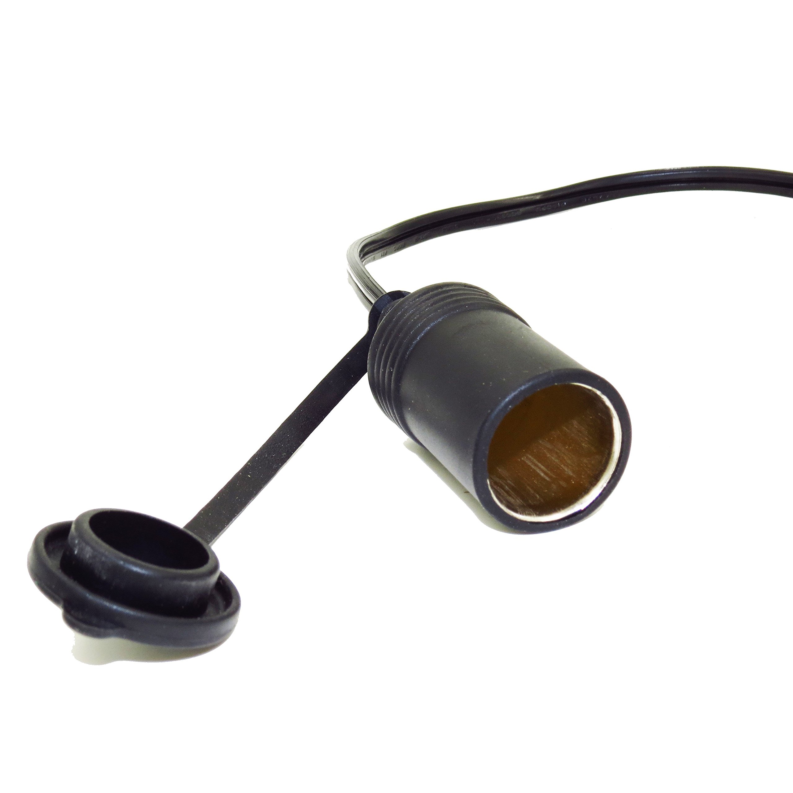 MOTOPOWER MP68993 SAE to Cigarette Lighter Socket Adapter Cable - 12V Power Converter for Car, Truck, RV, Boat - Charge Devices On The Go