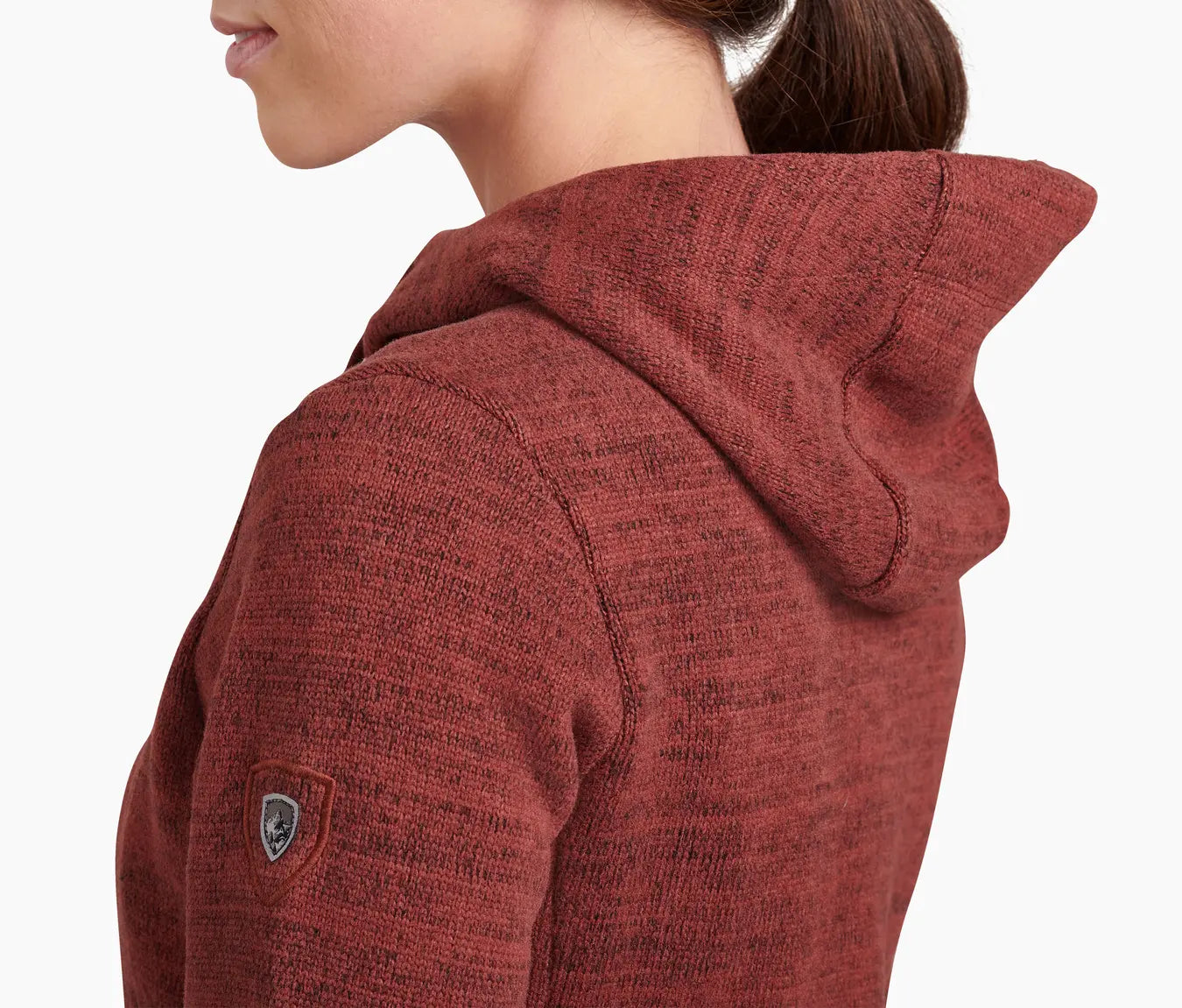 Ascendyr Women's Long Fleece Jacket - Soft & Warm Winter Outerwear for Hiking, Camping & Outdoor Activities