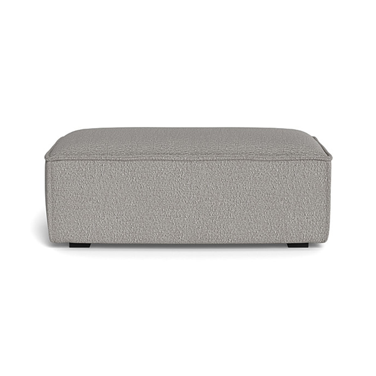 Daphne Boucle Footrest - Soft Plush Ottoman Pouf for Living Room, Bedroom & Office - Comfortable Foot Stool with Modern Design for Relaxing, Reading & Decor