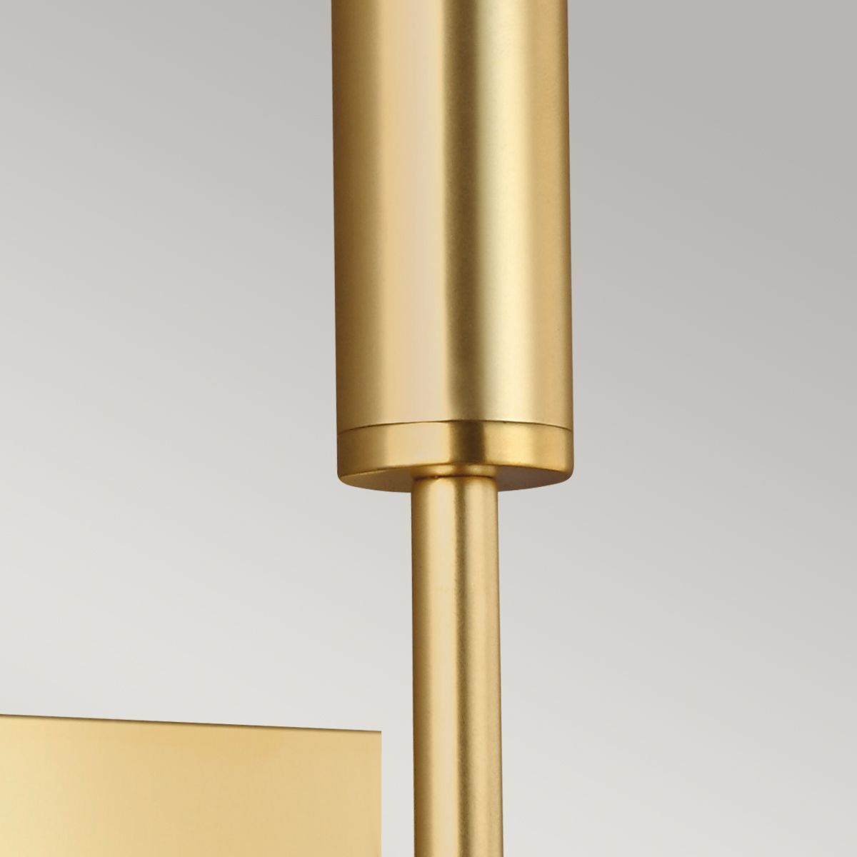 Brianna 1/2Lt Wall Light - Brass & Polished Nickel Finish Sconce - Perfect for Bedroom, Hallway & Bathroom Lighting