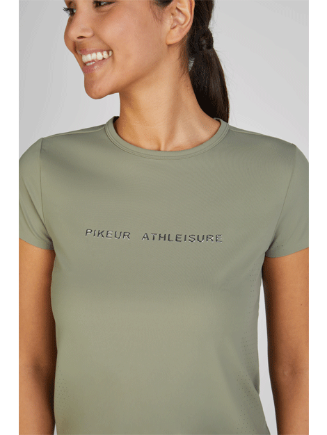 Pikeur Athleisure Function T-Shirt for Women - Breathable Quick-Dry Performance Top for Yoga, Running & Gym Workouts